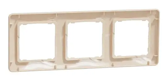 Рамка 3-постовая Schneider Electric Sedna Design бежевая SDD312803 - фото №3 Рамка 3-постовая Schneider Electric Sedna Design бежевая SDD312803 - фото №3