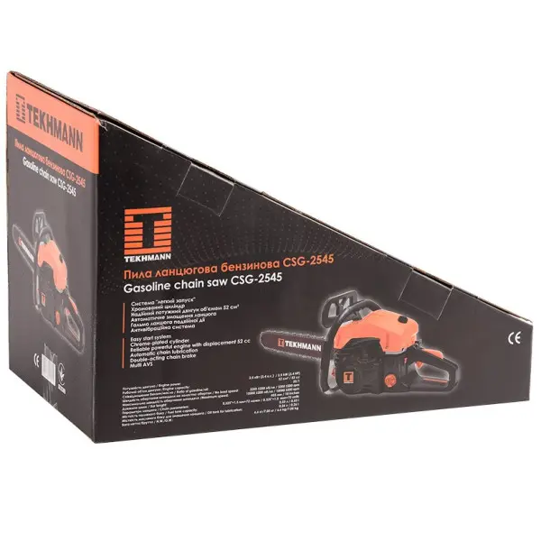 Пила бензиновая Tekhmann CSG-2545 - фото №6
