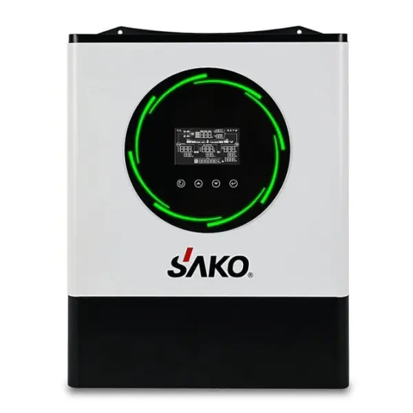Гибридный инвертор SAKO Sunpolo 8.2KVA 3in1 8кВт 1ф 48В/230В - фото №1
