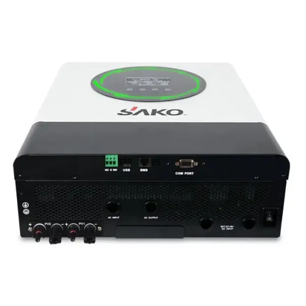 Гибридный инвертор SAKO Sunpolo 8.2KVA 3in1 8кВт 1ф 48В/230В - фото №5