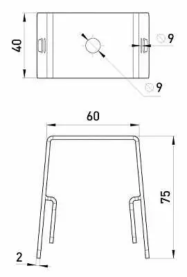 Держатель лотка E.Next ATK-15 (ATK-15) - фото №1
