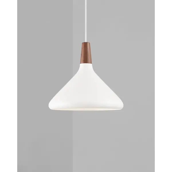 Підвісний світильник, люстра Nordlux 2120813001 Nori E27 1x40W IP20 білий - фото №2 Підвісний світильник, люстра Nordlux 2120813001 Nori E27 1x40W IP20 білий - фото №2