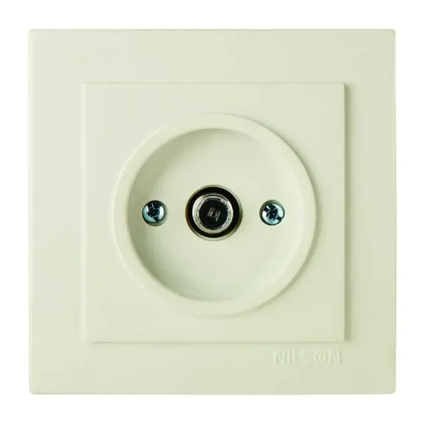 Розетка Nilson Touran кремовая SAT F-разъем ( 24121065 )