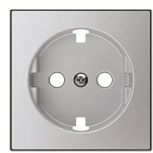 Центральная плата розетки ABB Sky 2CLA858890A1301 8588.9 PL с заземлением (серебро) Центральная плата розетки ABB Sky 2CLA858890A1301 8588.9 PL с заземлением (серебро)