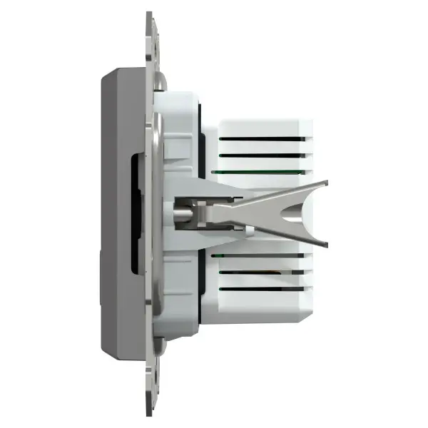 USB розетка Schneider Electric Asfora EPH2700571 тип A+C, 21Вт 3A антрацит - фото №2 USB розетка Schneider Electric Asfora EPH2700571 тип A+C, 21Вт 3A антрацит - фото №2