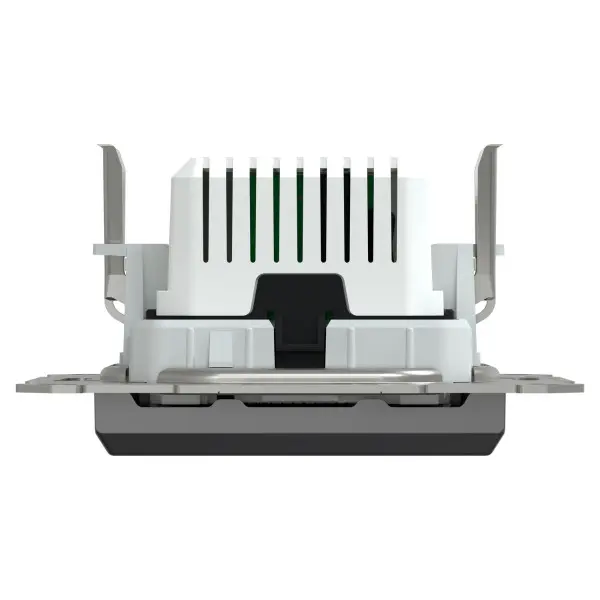 USB розетка Schneider Electric Asfora EPH2700571 тип A+C, 21Вт 3A антрацит - фото №3 USB розетка Schneider Electric Asfora EPH2700571 тип A+C, 21Вт 3A антрацит - фото №3