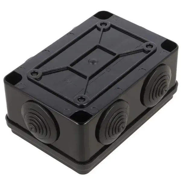 Распределительная коробка SEZ S-BOX206С 120x80x50 на 6 сальников IP55 - фото №1