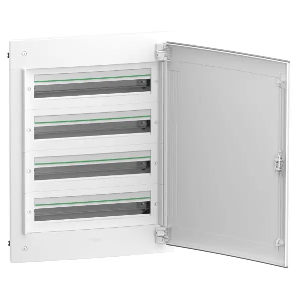 Врізний щит Schneider Electric PrismaSeT XS LVSXN424 4 ряди 96М білі двері - фото №1