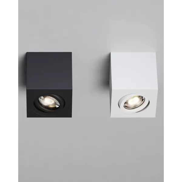Точечный светильник Kloodi KD-1202 WH GU10 1x10W IP20 белый - фото №1 Точечный светильник Kloodi KD-1202 WH GU10 1x10W IP20 белый - фото №1