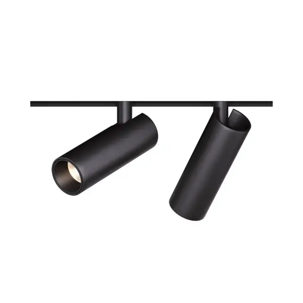 Магнитный трековый светильник Kloodi KDMG-SPOT35 2x7W 3K BK LED 1120Lm IP20 черный - фото №2 Магнитный трековый светильник Kloodi KDMG-SPOT35 2x7W 3K BK LED 1120Lm IP20 черный - фото №2