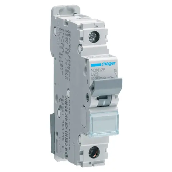 Электро-автомат NDN125 (1p,D,25А) Hager