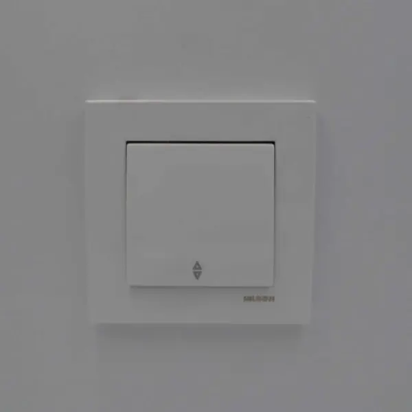 Выключатель Nilson Moda белый 1кл проходной ( 21112007 ) - фото №1