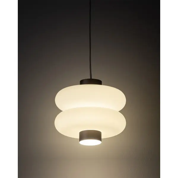 Подвесной светильник, люстра Nowodvorski 11981 Lunari LED 1x8W 3000K IP20 серый - фото №1 Подвесной светильник, люстра Nowodvorski 11981 Lunari LED 1x8W 3000K IP20 серый - фото №1