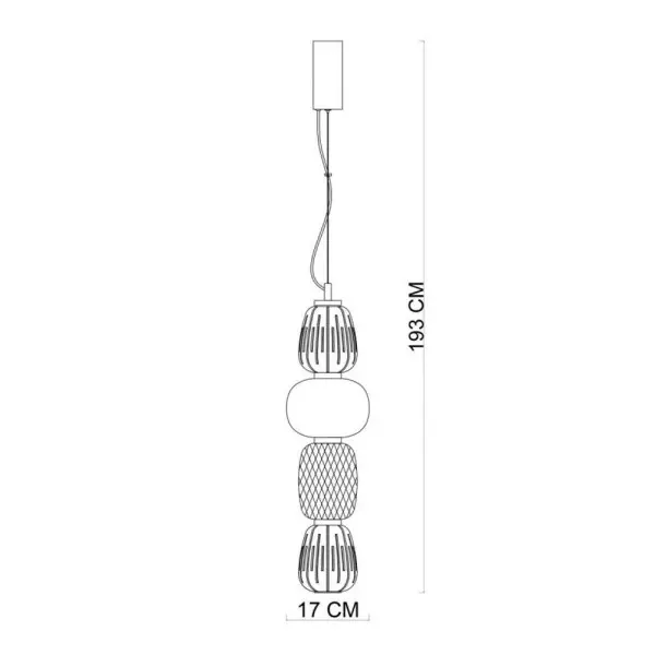 Подвесной светильник, люстра Italux PND-98374-32W-CH Eris LED 1x32W 3000K 4448Lm IP20 хром - фото №2 Подвесной светильник, люстра Italux PND-98374-32W-CH Eris LED 1x32W 3000K 4448Lm IP20 хром - фото №2