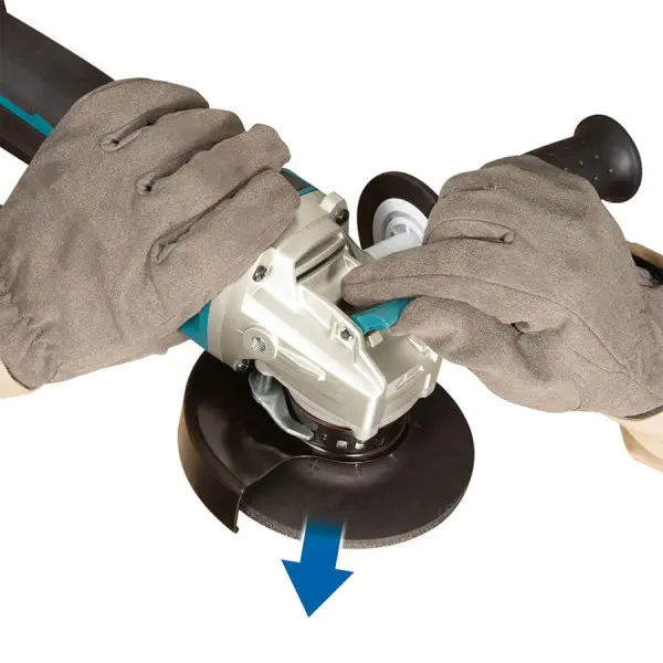 Аккумуляторная угловая шлифмашина Makita DGA519Z 18В 125мм - фото №2 Аккумуляторная угловая шлифмашина Makita DGA519Z 18В 125мм - фото №2