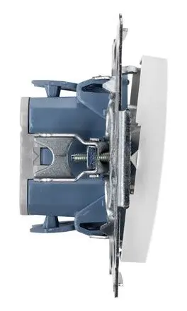 Двухкнопочный выключатель Kontakt Simon Simon 54 Premium DW5.01/11 (белый) - фото №2