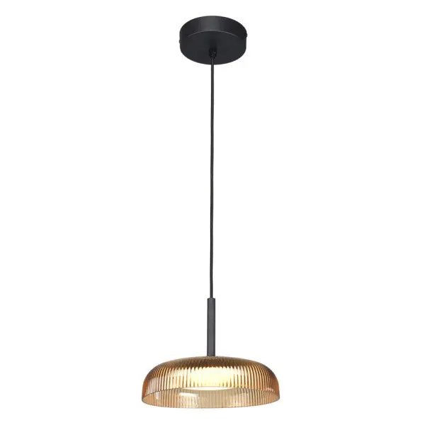 Подвесной светильник, люстра Italux PND-48529-BK-YLL Colle LED 1x12W 3000K 1500Lm IP20 желтый - фото №2