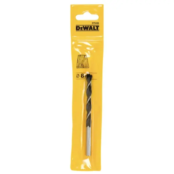 Свердло по дереву DeWALT DT4508 Ø 8х120мм - фото №1