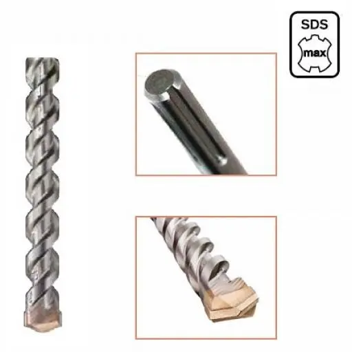 Бур DeWALT DT60835 SDS-Max XLR 4 кромки - фото №1