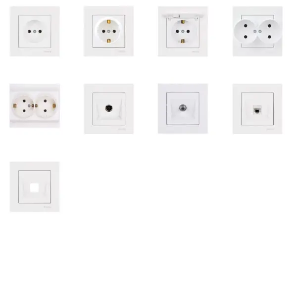 Розетка Nilson Moda біла комп'ютерна CAT6e RJ45 ( 21112045 ) - фото №5