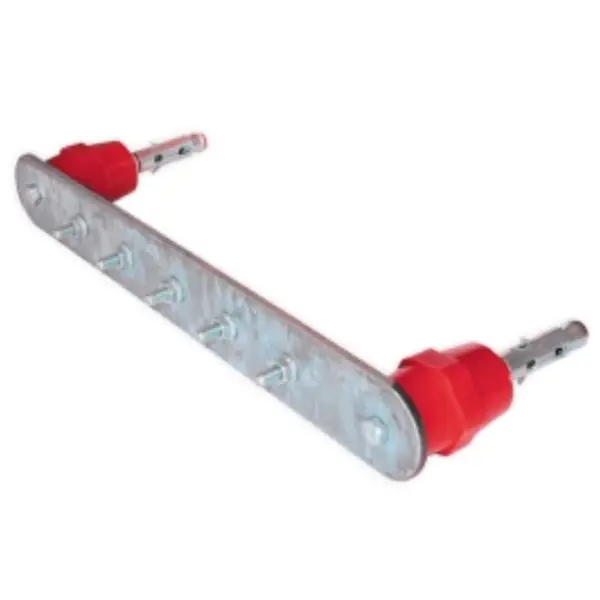 Шина зрівнювання потенціалів DKC NE1005 на 5 точок кріплення з оцинкованої сталі