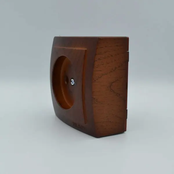 Розетка Nilson Themis горіх 1-на без заземлення ( 26271015 ) - фото №2