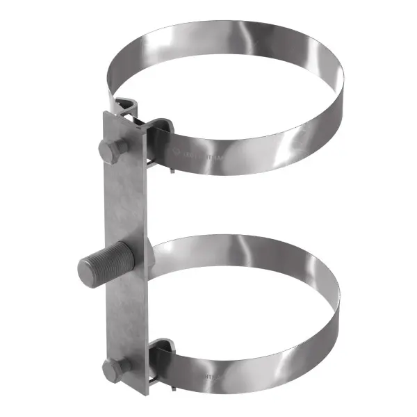 Подвійний хомут Leo Lightman Ø300 StZn/Ni (326333)