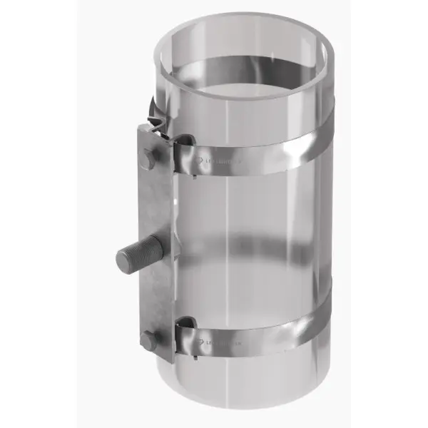 Подвійний хомут Leo Lightman Ø300 StZn/Ni (326333) - фото №1