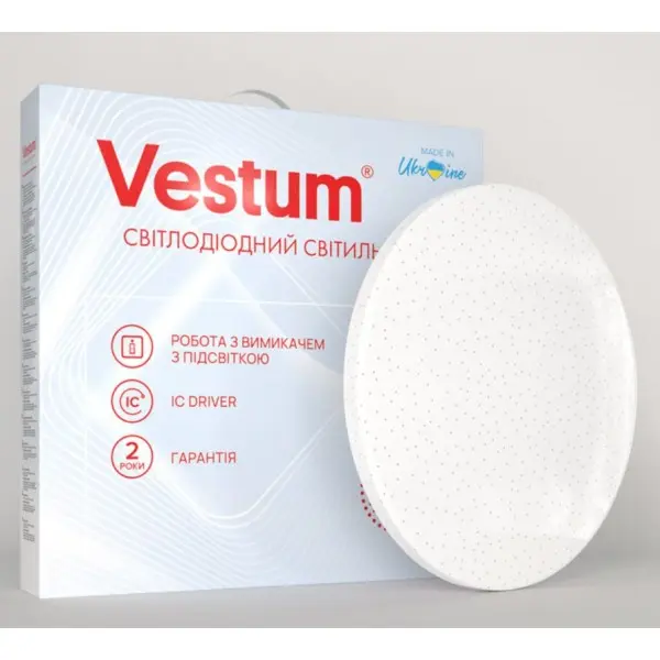 Потолочный светильник Vestum SIMPLE звездное небо 48Вт 480x65мм 4000К 3850Лм - фото №1