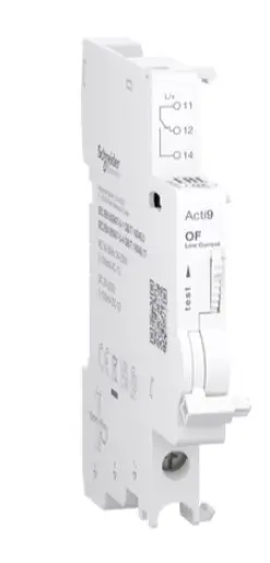Дополнительный контакт Schneider Electric Acti9 iOF від 2мА до 100мА C60/C120 Дополнительный контакт Schneider Electric Acti9 iOF від 2мА до 100мА C60/C120