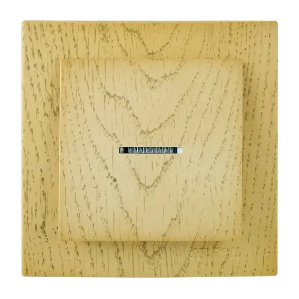 Выключатель Nilson Touran клен 1кл с подсветкой ( 24281002 )