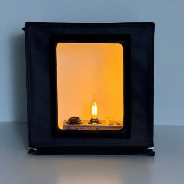 Лампа LED FILAMENT С37 6W E14 2200K на вітру VIOLUX ( 833092 ) - фото №3