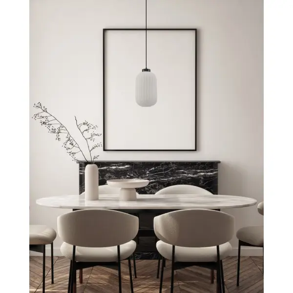 Подвесной светильник, люстра Italux PND-52636-1-BK Lindo E27 1x40W IP20 черный - фото №1