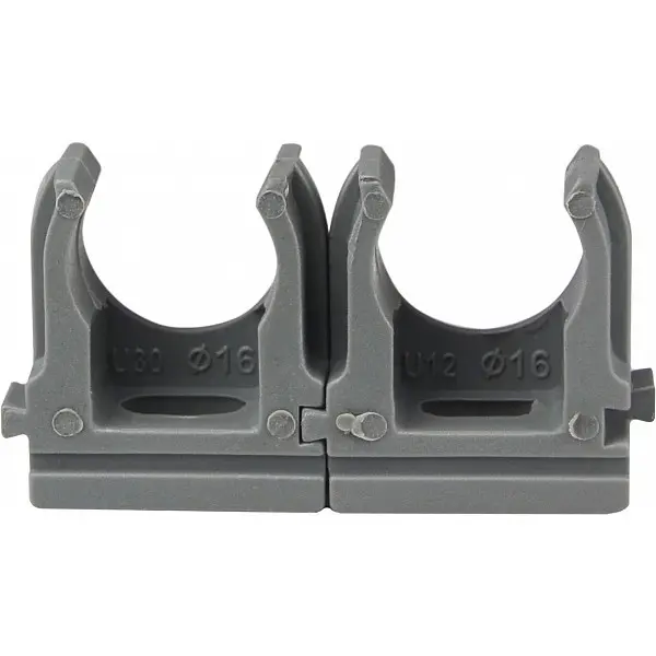 Кріплення для гофри Аско-Укрем 1730 Ø16мм (упаковка 50шт.) - фото №1