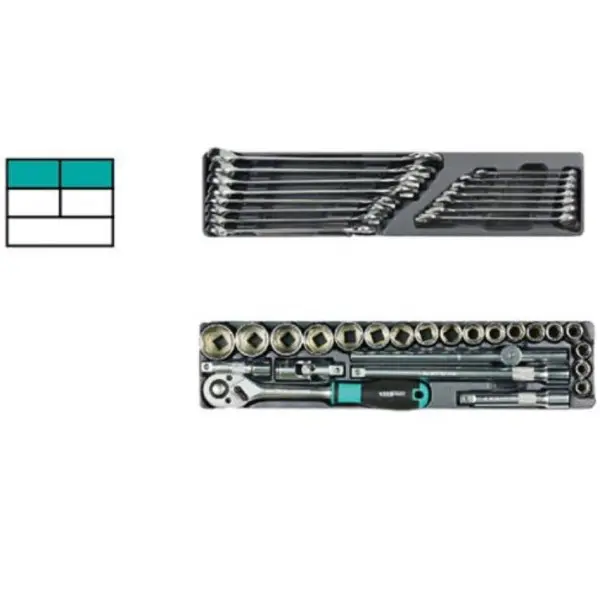 Набор инструмента Whirlpower 70 шт - фото №1 Набор инструмента Whirlpower 70 шт - фото №1