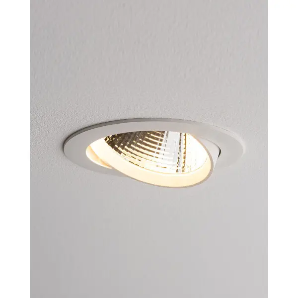 Точковий світильник Nowodvorski 10555 Egina LED 1x15W 3000K 1100Lm IP20 білий - фото №3
