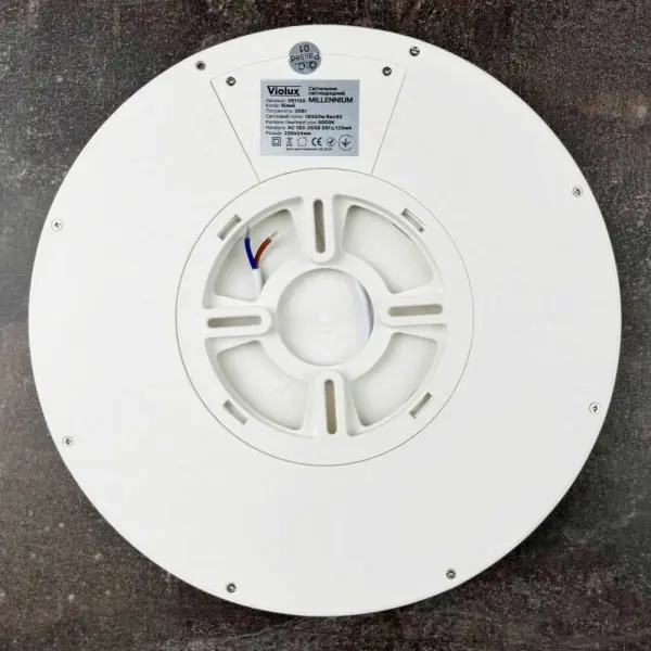 Светильник LED MILLENNIUM 20W 5000K круг белый Violux ( 351120 ) - фото №3 Светильник LED MILLENNIUM 20W 5000K круг белый Violux ( 351120 ) - фото №3
