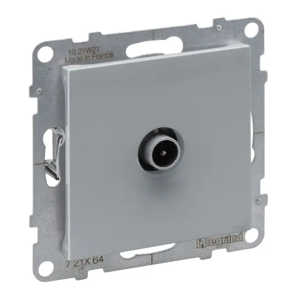 Розетка TV звезда Legrand SUNO (алюминий) 721364