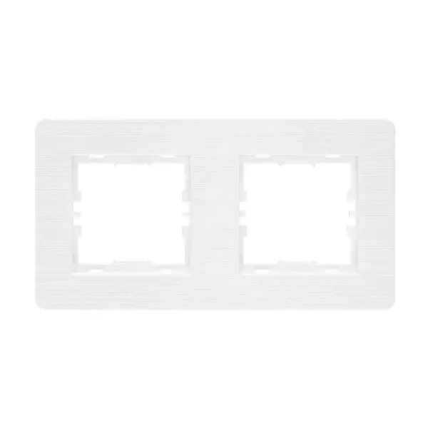 Рамка Nilson Selene белая с узором 2-я ( 23112592 )