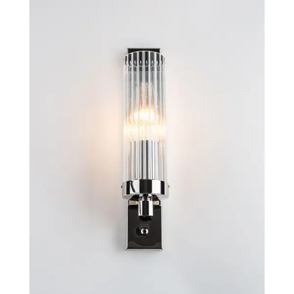 Бра, настінний світильник Pikart 23396-1 Crystal E14 60W IP20 - фото №3