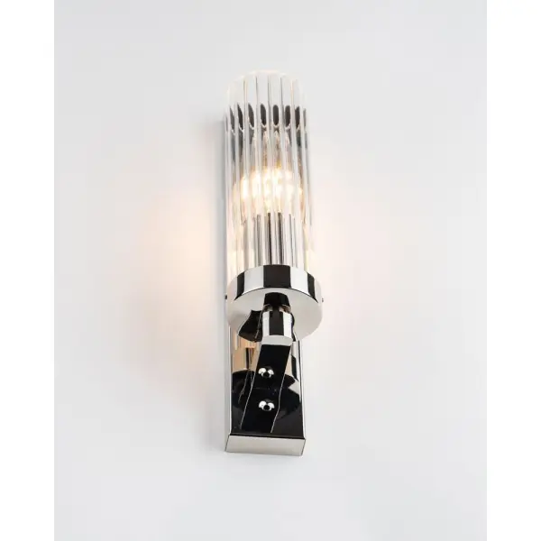 Бра, настінний світильник Pikart 23396-1 Crystal E14 60W IP20 - фото №4