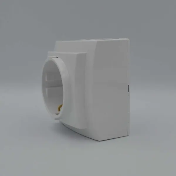 Розетка Nilson Themis біла 1-на з заземленням ( 26111017 ) - фото №2