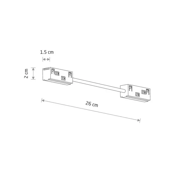 Соединитель угловой ведущий Nowodvorski 10166 LVM Corner Conductive Module IP20 черный - фото №1
