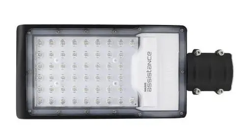 Світлодіодний консольний світильник Maxus assistance Street Basic 50Вт 850 GR (MAST-BSC-050-GR) - фото №1