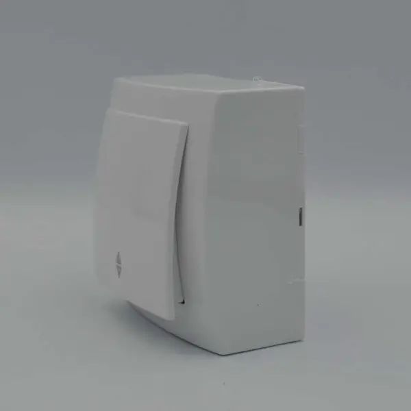 Вимикач Nilson Themis білий 1кл прохідний ( 26111007 ) - фото №2