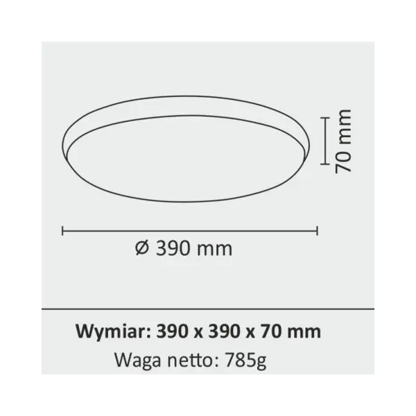 Світильник стельовий Goldlux 314871 Kern Led 1x24W 4000K 2500Lm IP20 CH - фото №3 Світильник стельовий Goldlux 314871 Kern Led 1x24W 4000K 2500Lm IP20 CH - фото №3