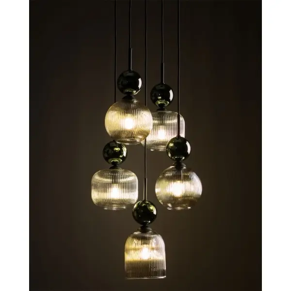 Подвесной светильник, люстра TK Lighting 11149 Sophia E14 5x10W IP20 зеленый - фото №2 Подвесной светильник, люстра TK Lighting 11149 Sophia E14 5x10W IP20 зеленый - фото №2