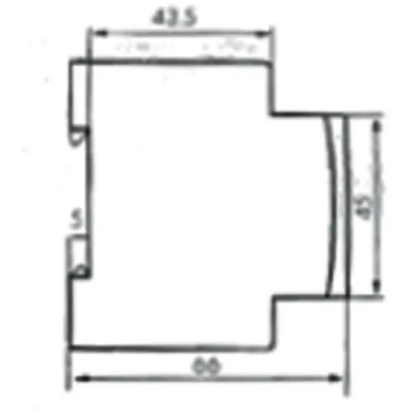 Розетка на DIN-рейку ETI 002414020 t-2P+Z Schuko (P) - фото №1 Розетка на DIN-рейку ETI 002414020 t-2P+Z Schuko (P) - фото №1