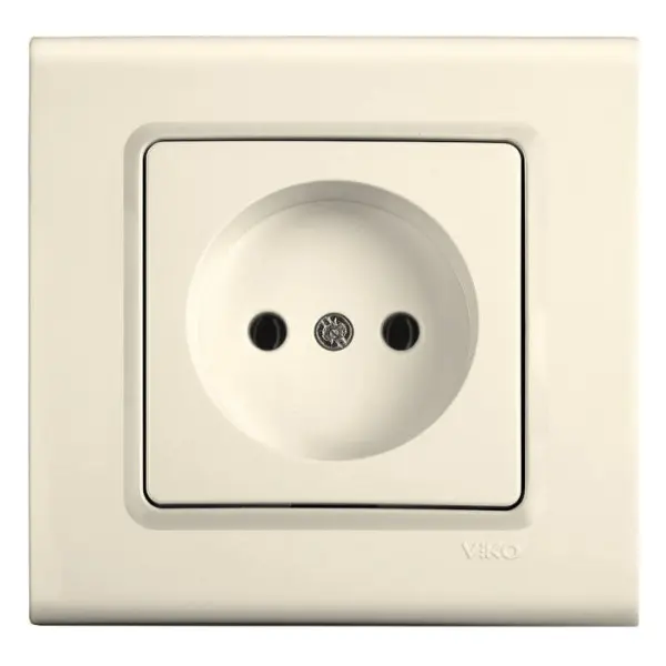 Розетка кремовая VIKO Linnera