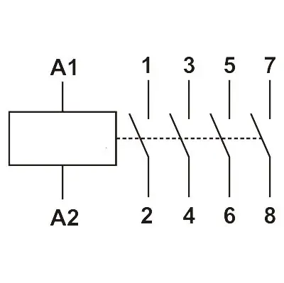 Контактор Promfactor MCF3i 25A 4NO 230В (MCF3i2540230) - фото №2 Контактор Promfactor MCF3i 25A 4NO 230В (MCF3i2540230) - фото №2
